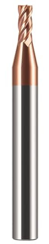HRC55 CNC-Fräswerkzeuge 4-schneidiger Dezimalpunkt-Schaftfräser D1,1-D5,9 mm Hartmetall-Wolframstahl-Fräser 4 6-Schaft-Fräser Wendeschneidplatten(D2.9x8.7x4dx50mm)
