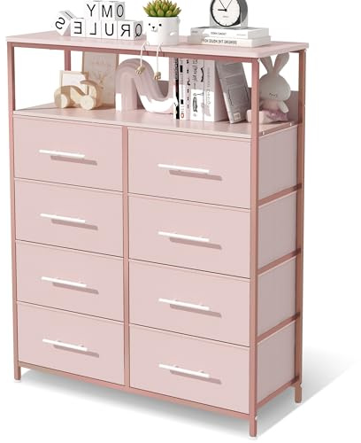 MYGIIVOVO Kommode Kommode für Schlafzimmer Rosa