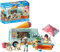 PLAYMOBIL | Vacation on The Beach | Camioneta de Helados con Tienda de Surf | Juguete para Mayores de 4 años | Regalo Ideal para niños | Aventura en la Playa con Figuras y vehículo | 71904