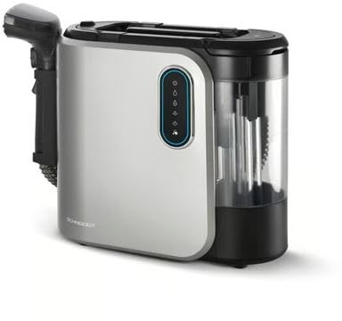 Schneider Dual Spot Steam XL SCVC04DEXL, ångtvätt 2 000 W, 3 rengöringslägen, 1,6 L, svart