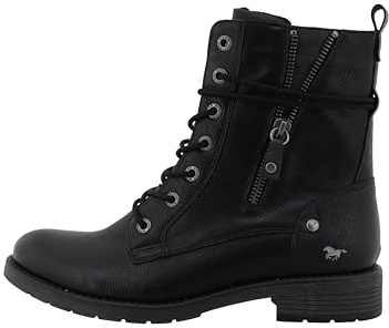 MUSTANG Bottines Femme 15M0052001, Pointure:39 EU, La Couleur:Noir