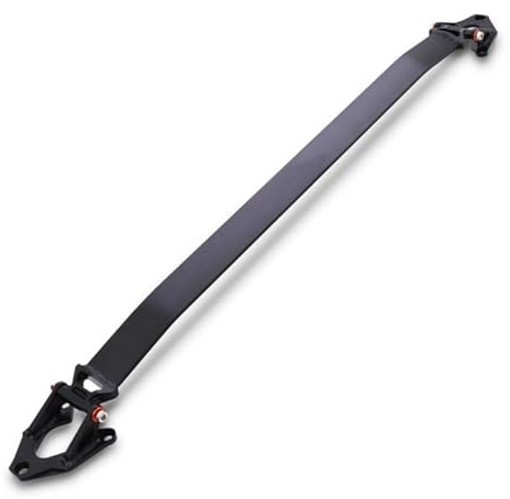 Gravity Performance Front Upper Bolt On Strut Bar Compatible With Mercedes Benz C Class W204 Coupe 11-15 Black Aluminium Strut Tower Brace Chassis Strengthening Bar
