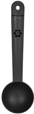 Cuchara medidora de pl¨¢stico para caf¨¦ en Polvo, 10 g / 8 g, con Cepillo para Polvo y estaci¨®n de manipulaci¨®n (1 Piezas)