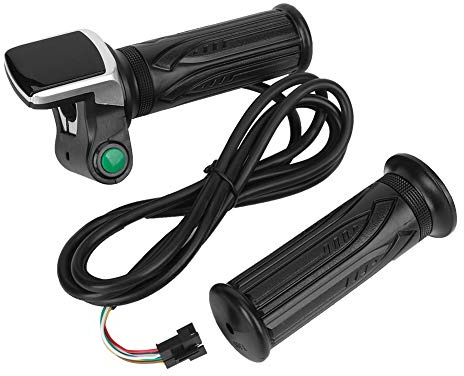 Andraw Accélérateur de Moto Universel Scooter électrique, poignée d'accélérateur de régulation de Vitesse de vélo électrique, Scooters électriques Solides et durables pour Cyclistes Vélos