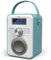 Radio Dab/Dab+/FM con Bluetooth, Red eléctrica y batería, Radio Digital Recargable con Carga USB para 10 Horas de reproducción, Huevo de Pato