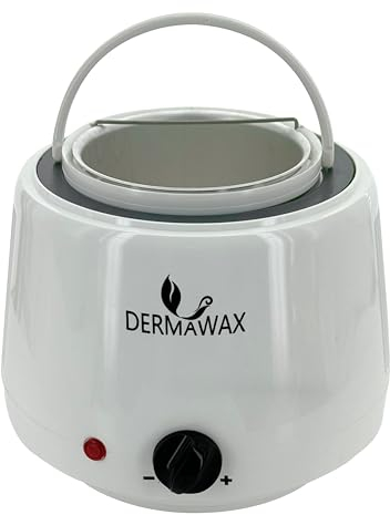 Dermawax Profi Heißwachs Wachswärmer – Leistung 180 Watt für Wachsperlen, Sugaring, schnelle Haarentfernung im Kosmetikstudio & Salon | Made in Spanien