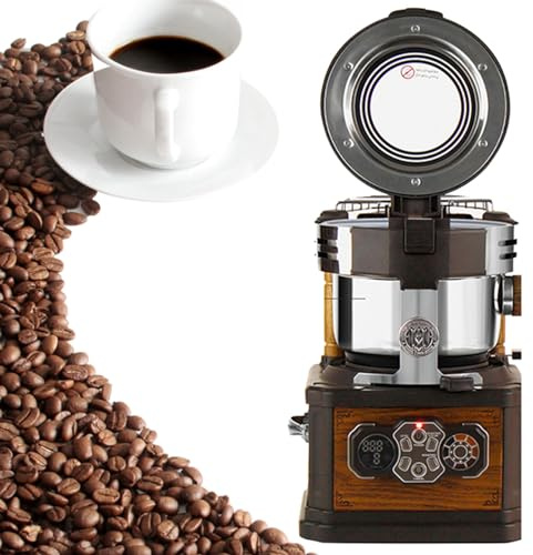 PEIXEN 700w Home Coffee Bean Grinder, 8 Speeds, Electric Coffee Roaster, Temperature Control Sensing Function, 3 Safety Protection Devices