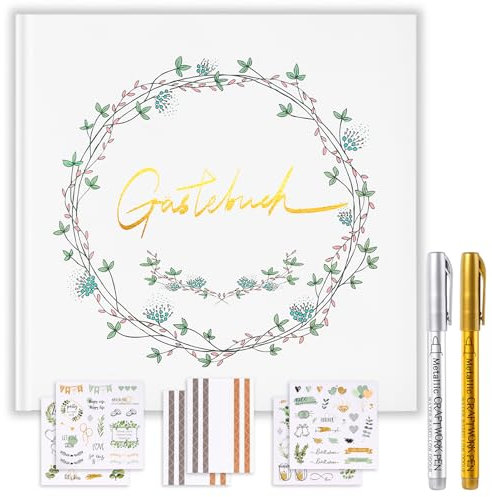 Mr Cozy Libro degli ospiti Matrimonio 120P DE