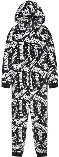 Get Trend Overall, pyjamas för pojkar, tonåringar, långärmad pyjamas i fleece, sovkläder med dragkedja, myskläder, gåvor till pojkar, 11-12 �r