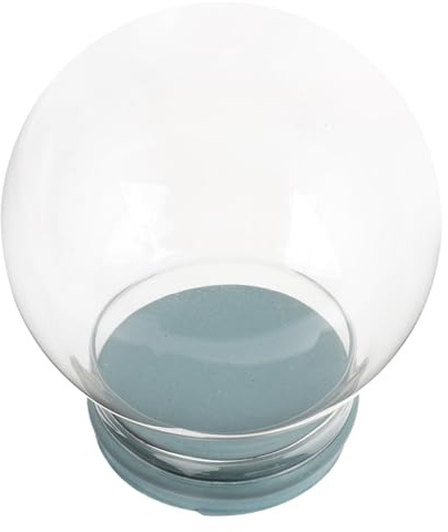 VALICLUD Schneekugeln Aus Glas Für DIY-projekte Leere Glaskugeln Zum Befüllen Schneekugel-Ornamente Als Handwerk Für Junge Mädchen Und Erwachsene Für Heimdekoration Und Geschenke