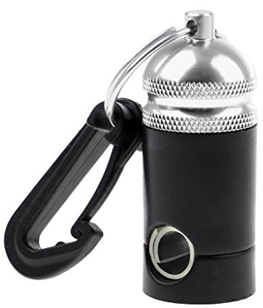 SGerste Silver Black Universal Durable Anti-rust Plated Aluminum Regulator Octopus Hose Holder Retainer Keeper & Clip for Scuba Diving Snorkeling Dive Diver