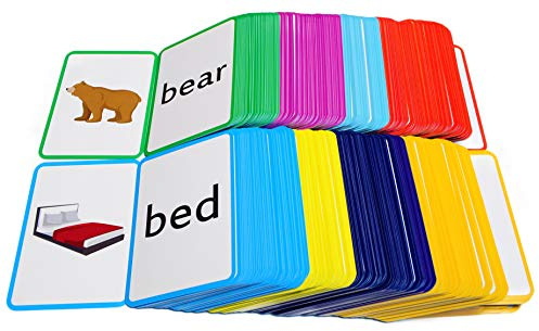 384 Concentration and Memory Matching Card Game Playing Cards - Includes Animals, Food, Family, and Much More