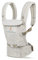 Ergobaby Adapt Babytrage für Neugeborene ab Geburt, 3-Positionen SoftFlex Mesh Ergonomische Babybauchtrage Rückentrage Baby-Tragetasche, Natural Beige, 1 Einheit