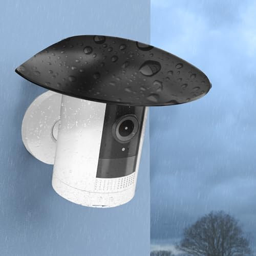 Wetterschutz Abdeckung für Ring Außenkamera Akku/Netzstecker, Outdoor Camera Regenschutz Sonnenschutz Kamera Zubehör für Ring Stick Up Cam Battery/Plug-in, Schützt die Kamera vor Staub & UV-Strahlen