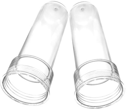SHOWERORO 2stücke Eissäulenröhre Wiederverwendbar Für Getränke Plastikeiswürfel Für Wasserflaschen Nicht Schmelzende Eiswürfel Zum Kühlen
