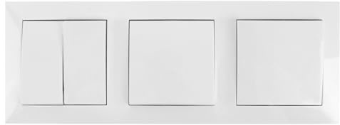 Interruptor multifuncional que combina diseño moderno y eficacia. Ideal para controlar la luz y la energía de forma intuitiva, optimizando tu espacio y brindando comodidad.