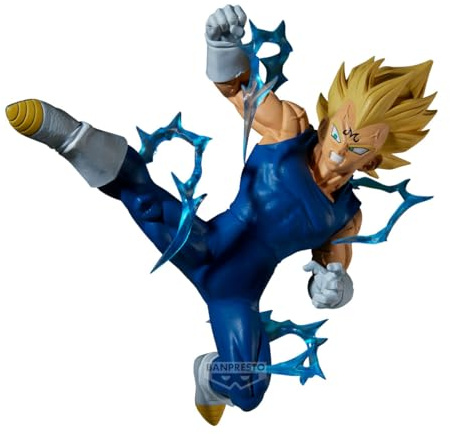 Banpresto Majin Vegeta (Vs Goku Super Saiyan 2) Dragon Ball Z, Match Makers 15 cm, BP29755P Multicolore, figura da collezione, ideale per i fan degli anime