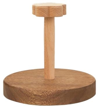 Generico Portavasos de madera | Soporte para tazas de madera – Dispensador portavasos decorativo para casa, restaurante, dormitorio, camping, baño, sala de descanso, cafetería y habitación