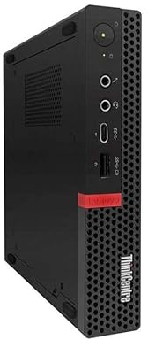 Lenovo ThinkCentre M920Q Ordinateur | Core i5-9500T 2,2 GHz | 16 Go DDR4 | SSD 512 Go | Windows 11 Pro (reconditionné)