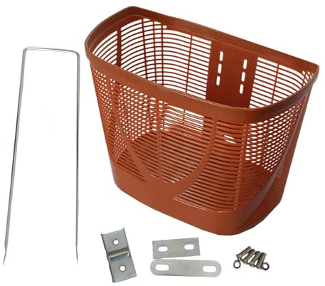 MotiveTech Frontkorb, Gepäckträger, Einfache Montage, Lenkerkorb, Ideal für Reisen Und Einkaufen