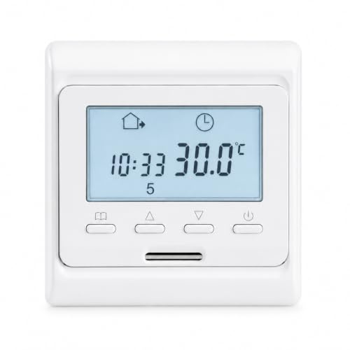 PROZRTED Weekly Programmable Underfloor Heating Thermostat White
