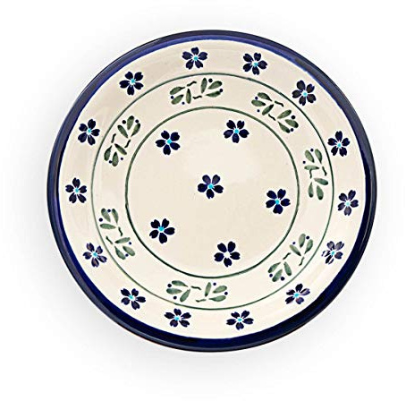 Bunzlauer keramik Original Teller/Dessertteller/Kuchenteller Ø17,4 cm im exklusivem Dekor 163a