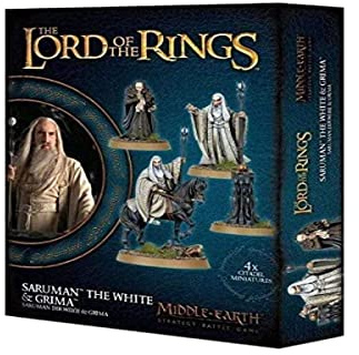Warhammer Middle Earth - Sarumam le Blanc et Gríma