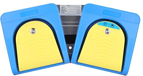 Pédale de Commande de Commutateur de Pied USB 2, Double Modes BT Pédale de Commutateur de Pied USB, 4 Touches Programmables, Pédale D'action de Clavier D'ordinateur Personnalisée pour Jeu Vidéo