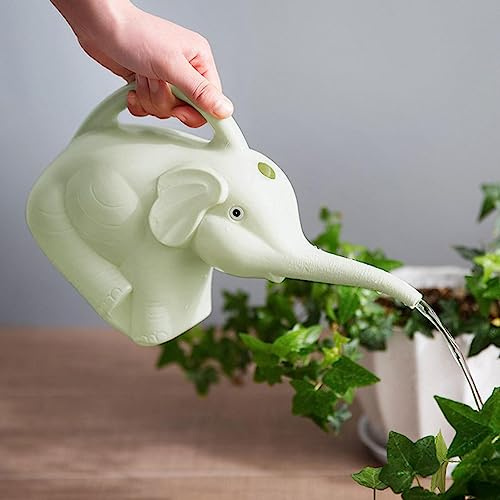 Deno Elefanten-Gießkanne, 2-Liter, Grün, Kunststoff