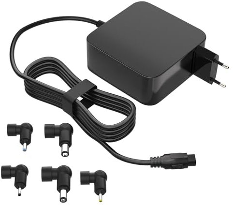 65W Chargeur Universel pour ASUS Ordinateur Portable VivoBook/ZenBook 13 14 15 17 S14 S15 17 PC,Notebook Lenovo IdeaPad Replacement,avec 5 connecteurs différents