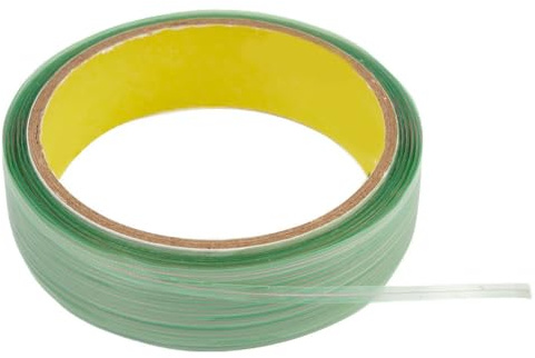 FUBESK 5 m, 10 m, 50 m sicheres Finish Line Klebeband für Auto-Vinylfolie und Scheinwerfertönung, 35 mm Breite, Grün