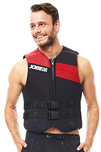 Jobe Triumph Herren Wakeboard Weste (2 x l, Rot/Schwarz)