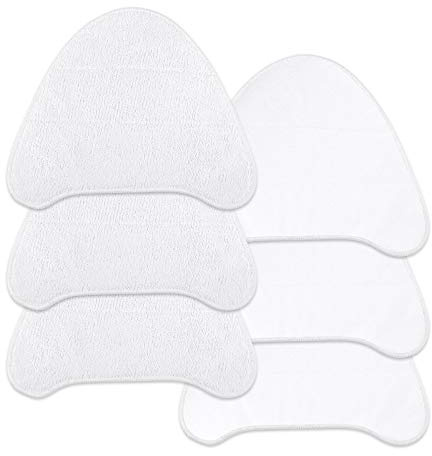 KEEPOW 6Pack Microfiber Steam Mop Pads Replacement | Compatible with Vax Steam Mop Pads S85-CM S86-SF-CC, S86-SF-C