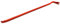 Tradineur - Pata de cabra de hierro 76 cm de longitud, palanca de encofrador, pie de cabra, quitaclavos, herramienta sacaclavos, desencofrador, grosor 18 mm