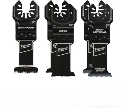 MILWAUKEE Universal Fit Open-LOK 5-Piece Oscillating Multi-Tool Set (49-25-1135)
