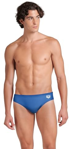 Arena Dynamo R Costume da Bagno Uomo, Costume Slip Mare e Piscina ad Asciugatura Rapida, Tessuto Maxfit Eco Resistente al Cloro e al Sale, Protezione UV UPF 50+