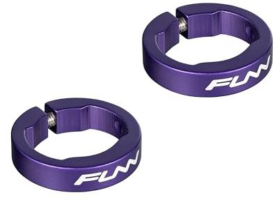 Funn Klemmringe für Hilt und Holeshot Griffe (Lila)