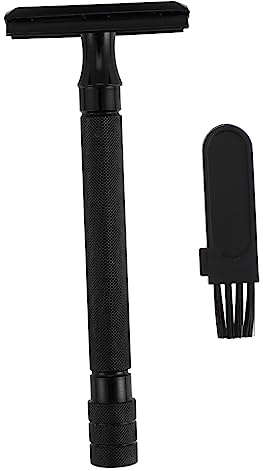 OSOLADY Rasoio Sicurezza Doppio Manico Ergonomico Rasoio Manuale Per Design e Resistente Rasatura Del