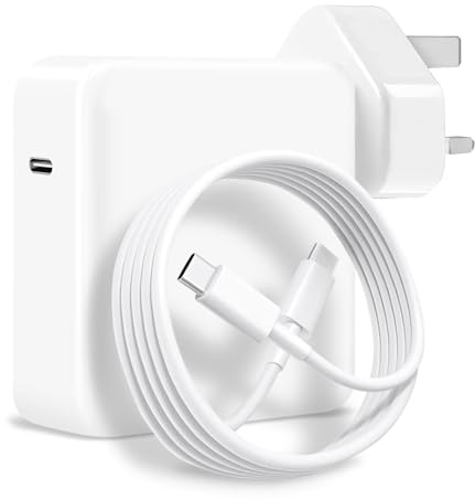 YHNXCD 100W USB C Laptop Charger Compatible With MacBook pro/Air, M1 M2 M3 M4, ipad Pro, Samsung Galaxy and All USB C Device, Include Charge Cable