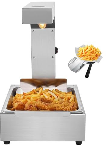 YLANMEI Lampe chauffante pour Frites, Chauffe-Plats 1000 W, Lampe chauffante Commerciale sur Pied, Chauffe-Plats pour Restauration, Fournitures de Restaurant