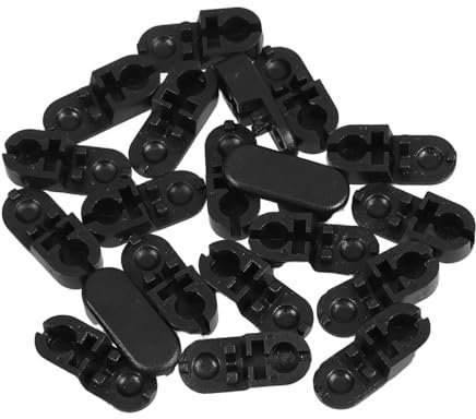 Didiseaon 10pcs Plastic Roller Blind Parts Blind Replacement Parts Beaded Shade Cord Connector Window Cord Connector Replacement