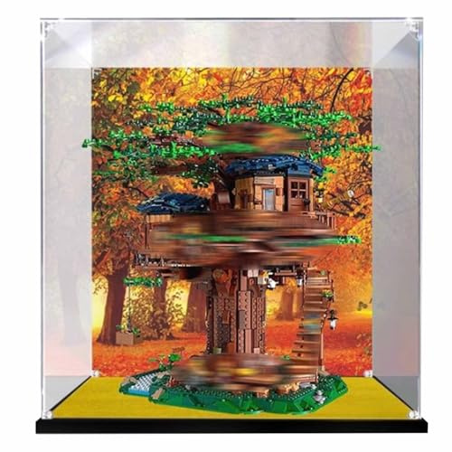 Vitrine für Baumhaus Vitrine Acryl Vitrine für 21318(Background-b)