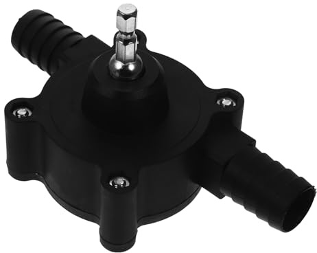 Toddmomy Pompe à Eau Compacte Électrique pour Perceuse Mini Pompe Aspiration Portable Résistante Corrosion Transfert Eau et Liquides pour Usage Domestique et Irrigation