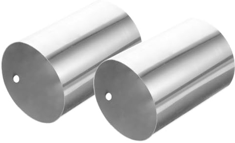 Stair Rail Brackets 2pcs Stainless Steel 45mm Tube Connector | Replace Old or Broken Fitting, Silver Finish, Wear-resistant Build for Railing and Bannister Rail Stairs
