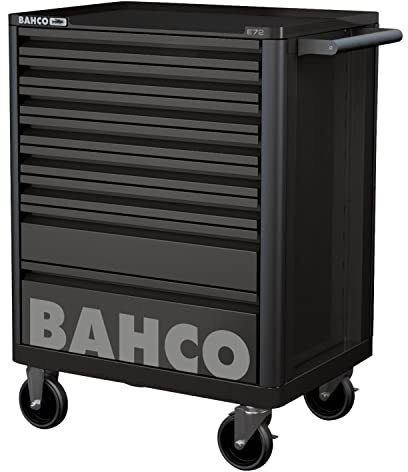 Bahco BH1472K8BLACK Carro E72 26 8 Cajones Negro, Standard