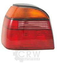 Diederichs Rückleuchte Heckleuchte links für VW GOLF III/VENTO (1HX0) 10/91-09/97, Rot, Weißglühend, Auto, Erstausrüsterqualität mit exzellenter Passgenauigkeit und ohne Lampenträger