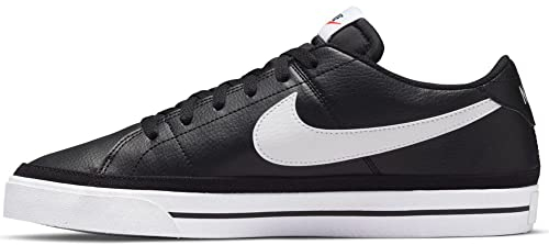 Nike Herren Court Legacy Sneaker, Black/White, 45 EU