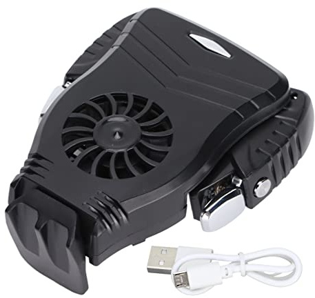 Pilipane Mobiler Game-Controller,Handy-Kühler, Game-Controller, Trigger-Griff, Mobiltelefon Für Mobiltelefone Mit Einer Dicke von 6,5 Bis 9,5 Mm