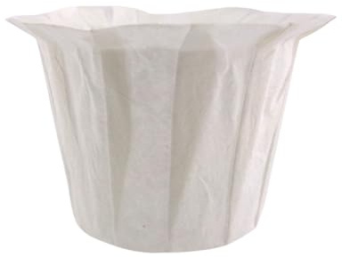 BIOSA 100Pcs Coffee Filters Replacement White Coffee Paper Pod Disposable K Cup Filters Coffee Paper Pods