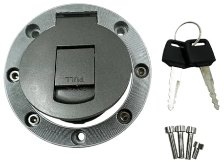 Tankdeckel 1 Satz Modifizierte Universal-Motorrad-Kraftstofftankdeckel-Öltankabdeckung